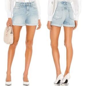 FRAME Women's Le Beau Short in Canter Rips size 31